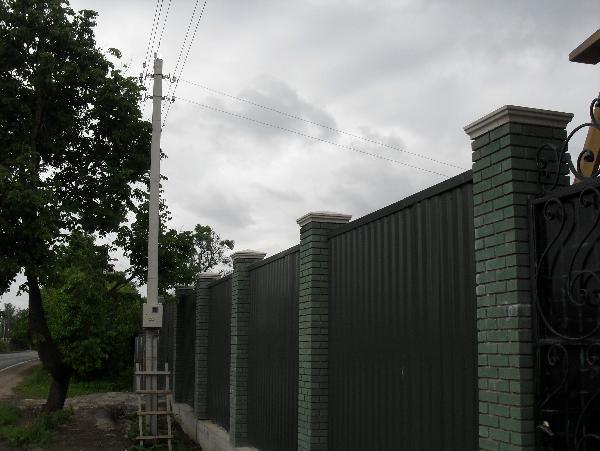 Забор - фото. Архитектурный бетон Вландо ®