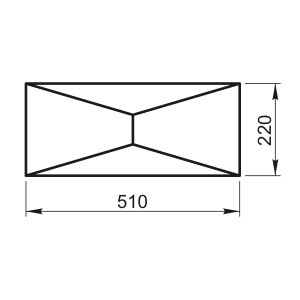 Облицовка (пирамида) ДД-22.510 - архитектурный бетон Вландо ®